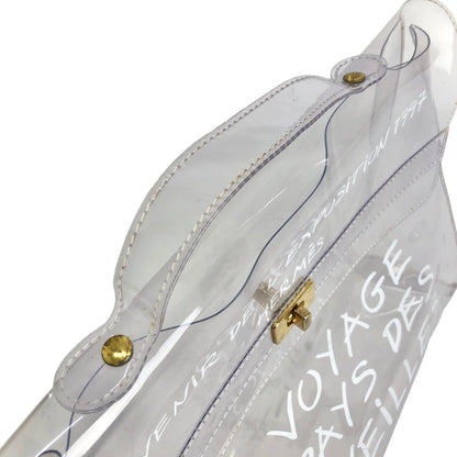 HERMES Handbag Clear Vintage 3a5dab