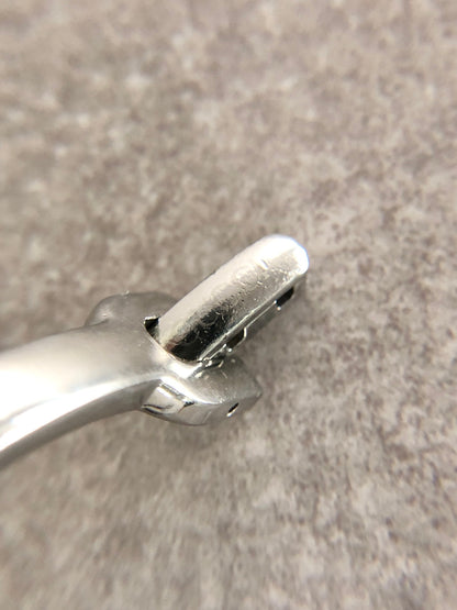 GUCCI Logo Quartz Watch Silver 6800L Vintage fuynkf