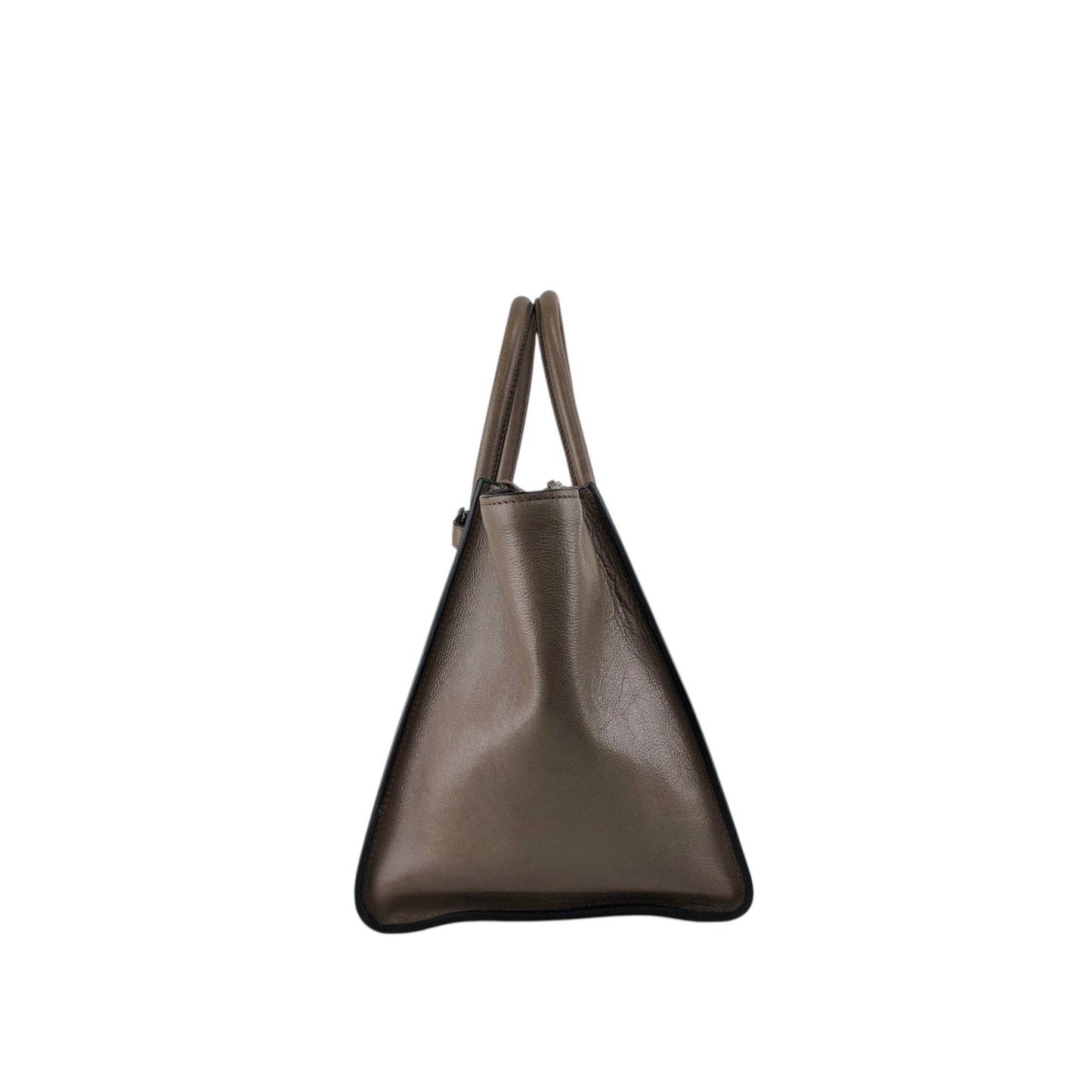 PRADA Triangle Logo Two-way Handbag Shoulder bag Brown Vintage miurph