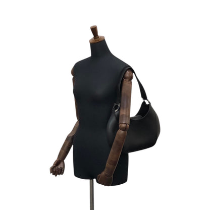 Salvatore Ferragamo Gancini Shoulder bag Black Vintage c3yye7