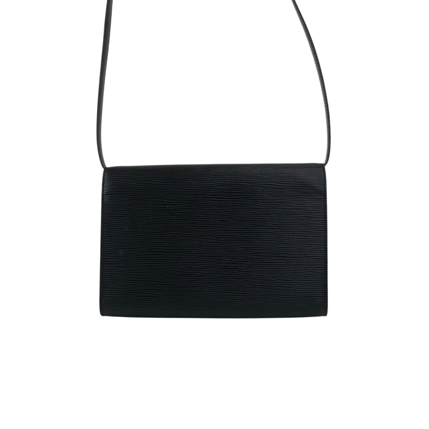 LOUIS VUITTON Epi Shoulder bag Black Vintage n8324t