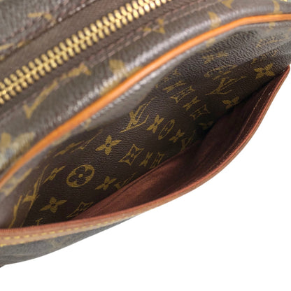 LOUIS VUITTON Monogram Shoulder bag Brown Vintage fywb25