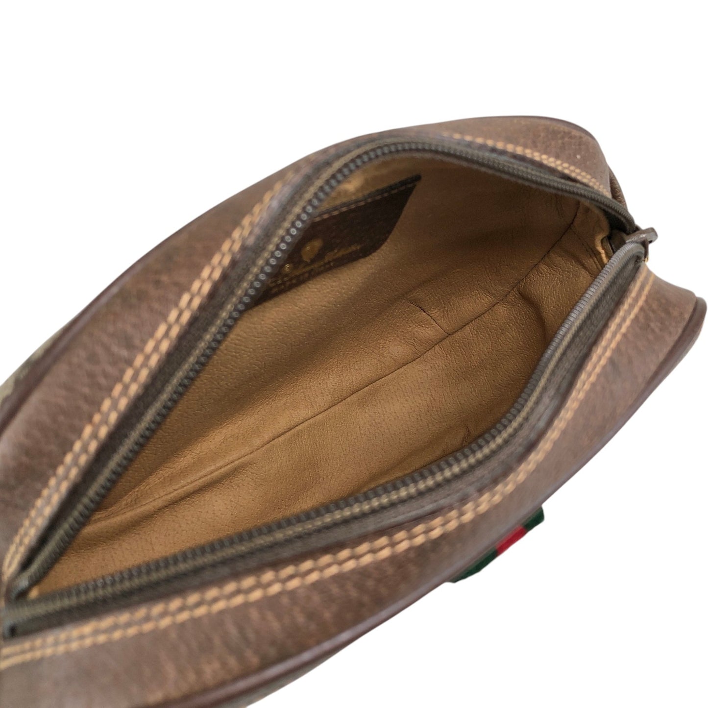 GUCCI Sherry Line Shoulder bag Brown Vintage jvfkhp