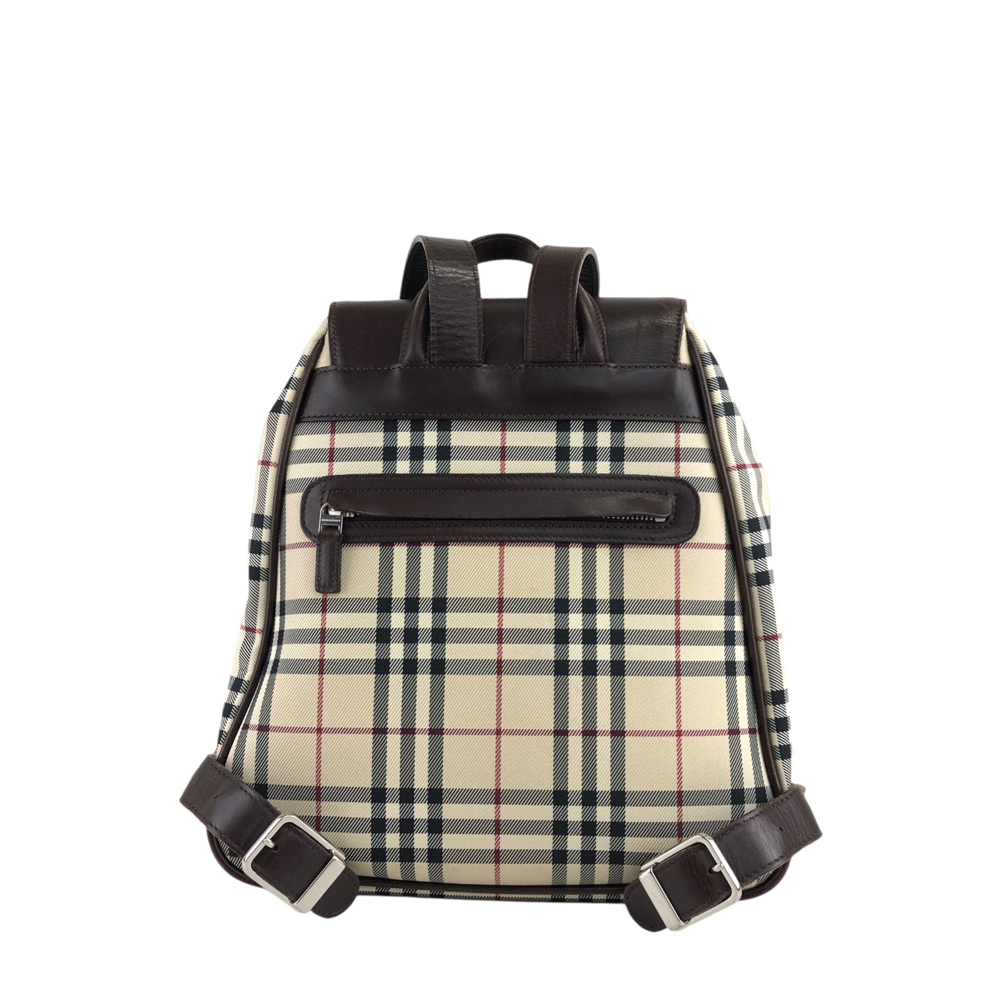 BURBERRY Nova Check Backpack Beige Vintage anxvnm