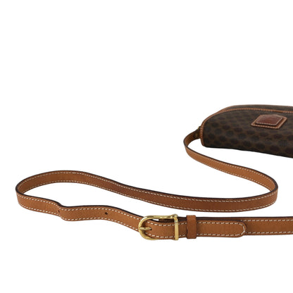 CELINE Macadam Blason Shoulder bag Brown Vintage mdu8r7