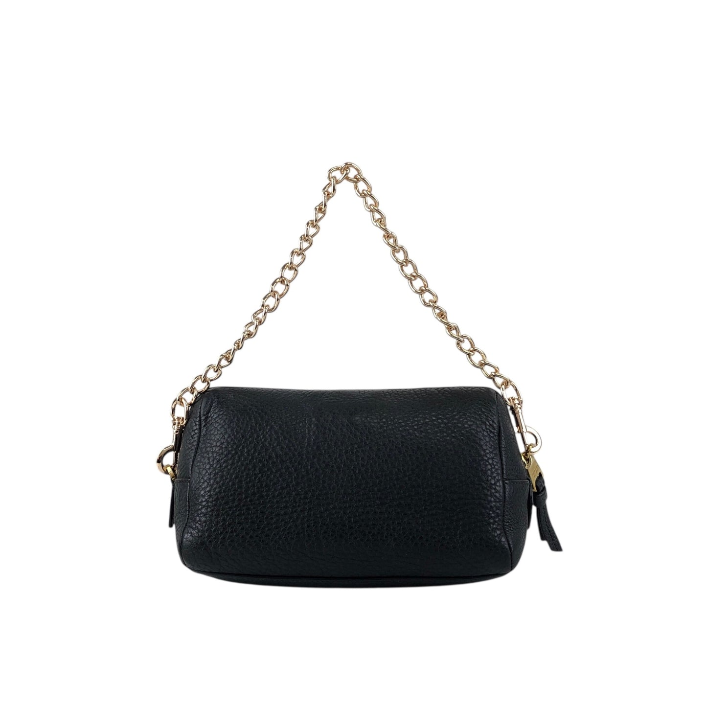 PRADA Logo Small Handbag Pouch Black Vintage h32dzg