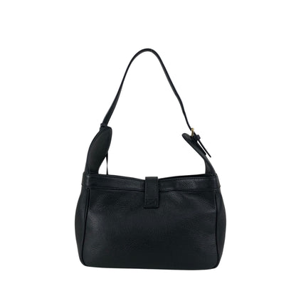 LOEWE Logo Shoulder bag Black Vintage earnia