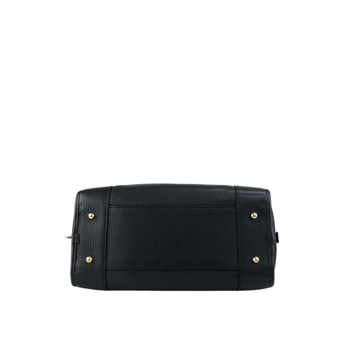 LOEWE Amazona28 Anagram Handbag Boston bag Black Vintage n43dbr
