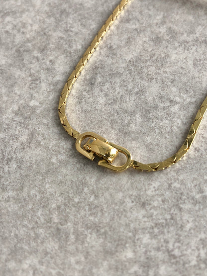 Christian Dior Rhinestone Bracelet Gold Vintage a32e5m