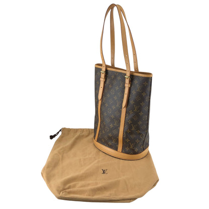 LOUIS VUITTON Monogram Totebag Brown Vintage nh8c8s