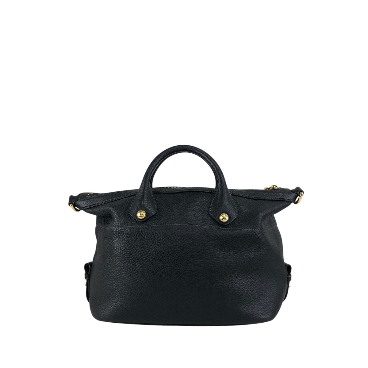LOEWE Anagram Two-way Handbag Shoulder bag Black Vintage 2n8mxe