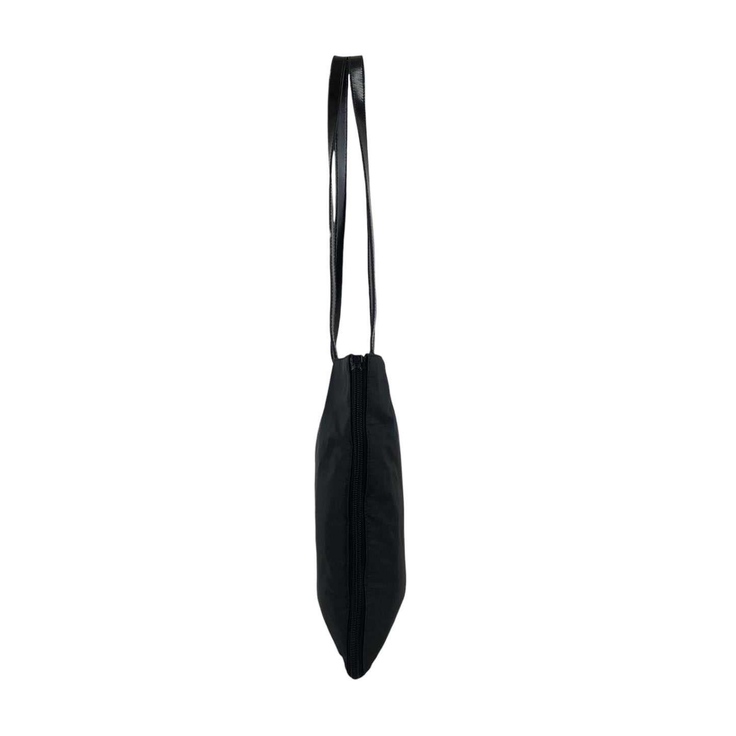 PRADA Triangle Logo Totebag Black Vintage jjxkrt