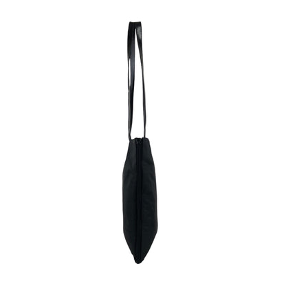 PRADA Triangle Logo Totebag Black Vintage jjxkrt