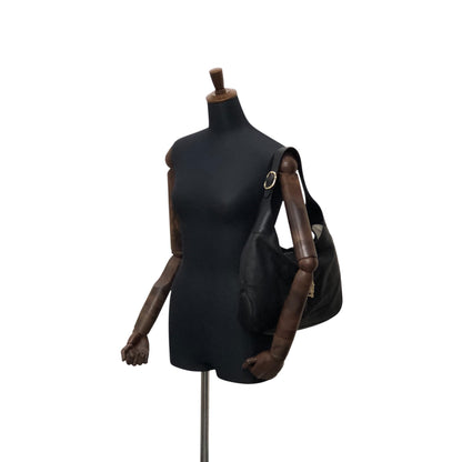 GUCCI Jackie Shoulder bag Black Vintage k7dm3y