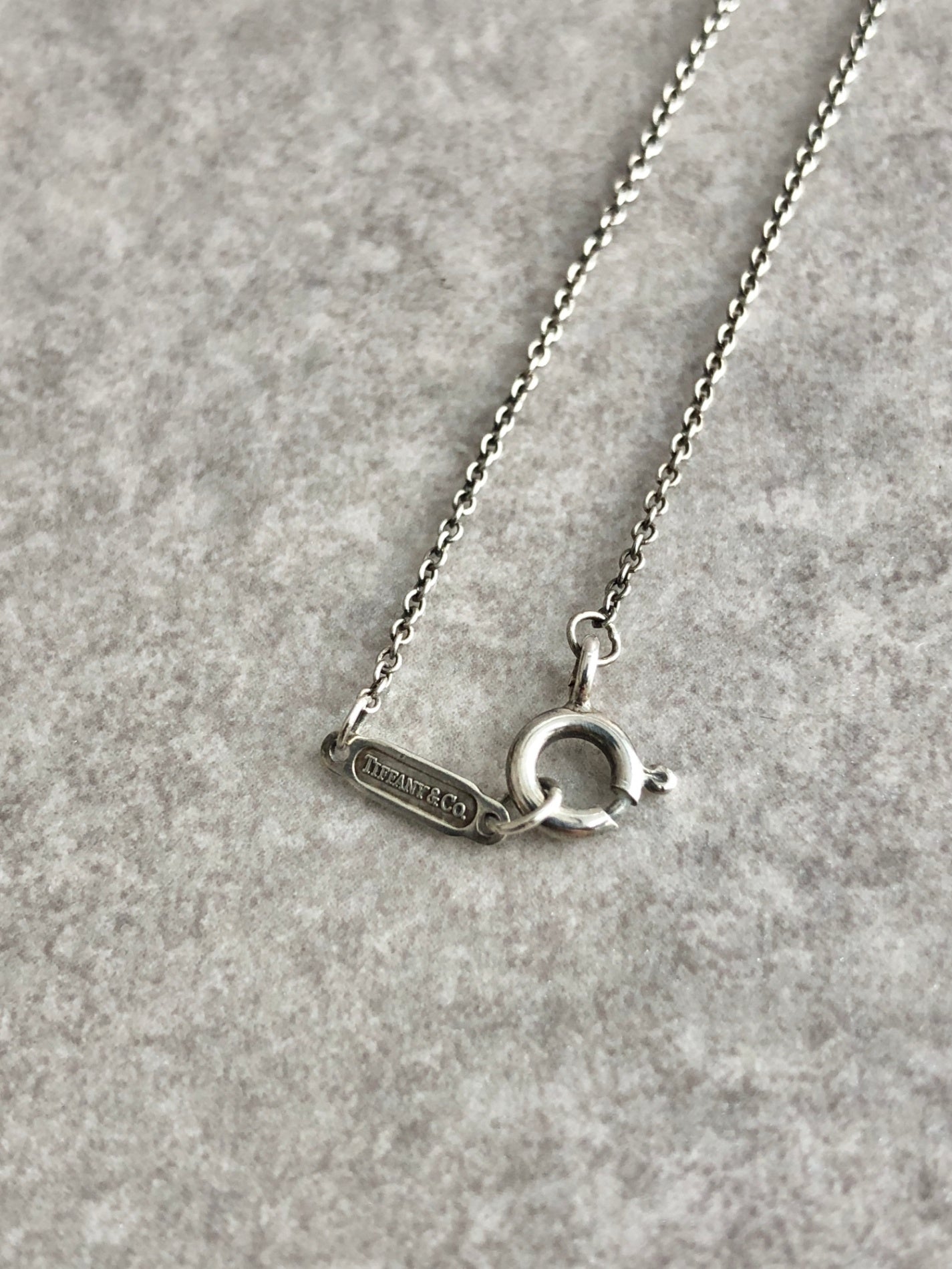 Tiffany & Co. Necklace Silver Vintage z4kett