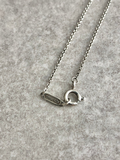 Tiffany & Co. Necklace Silver Vintage z4kett