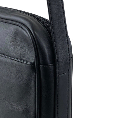 LOEWE Anagram Crossbody Shoulder bag Black Vintage bftpuc