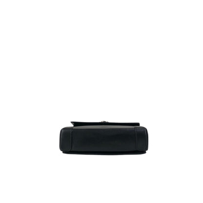CELINE Gancini Shoulder bag Black Vintage zrwxe4