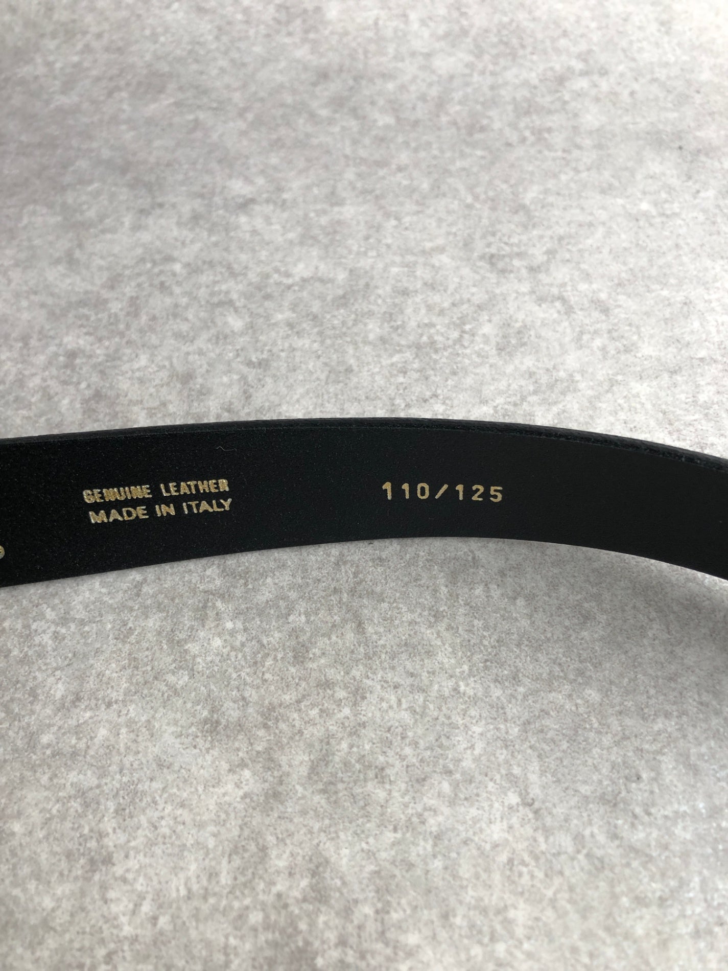 FENDI Logo Belt Black Vintage bbih28