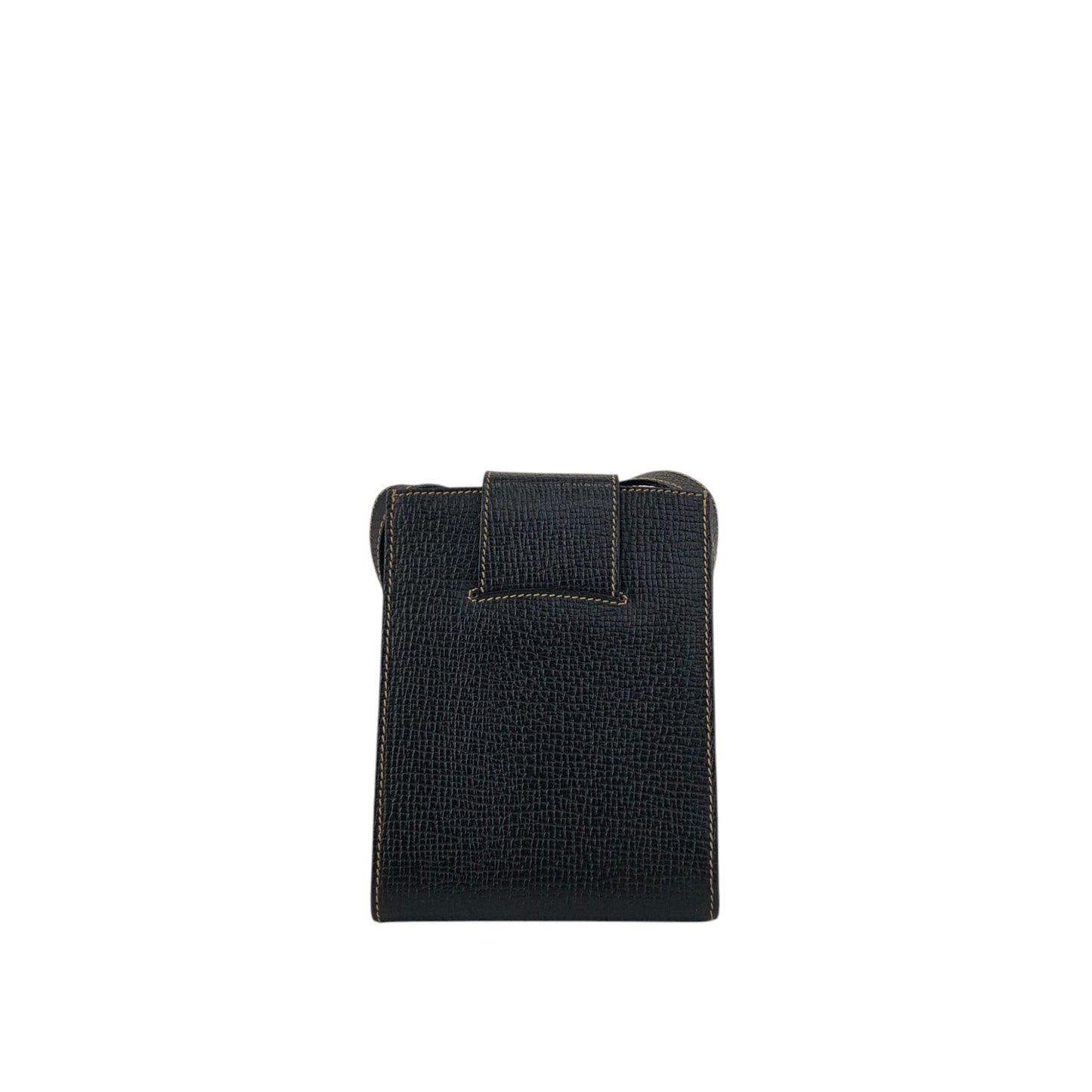 LOEWE Logo Turn Lock Shoulder bag Black Vintage 4uy7z7