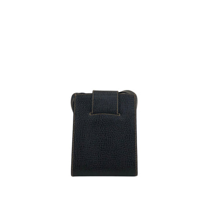 LOEWE Logo Turn Lock Shoulder bag Black Vintage 4uy7z7