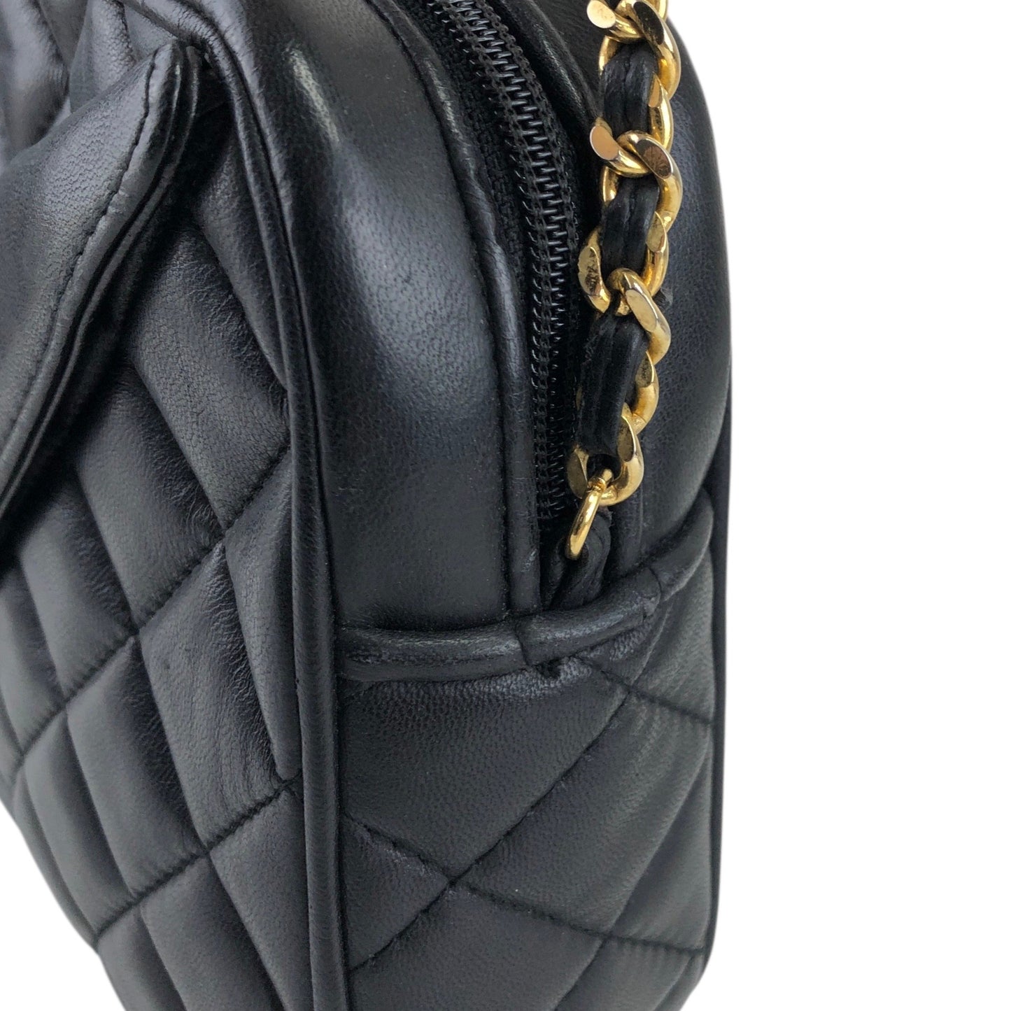 GIVENCHY Chain Shoulder bag Black Vintage miazi8