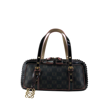 LOEWE Anagram Charm Boston bag Black Vintage u28crh