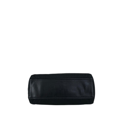PRADA Push lock Shoulder bag Black Vintage vyves6