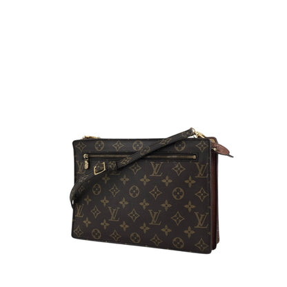 LOUIS VUITTON Monogram Shoulder bag Brown M51205 Vintage uj5nbu