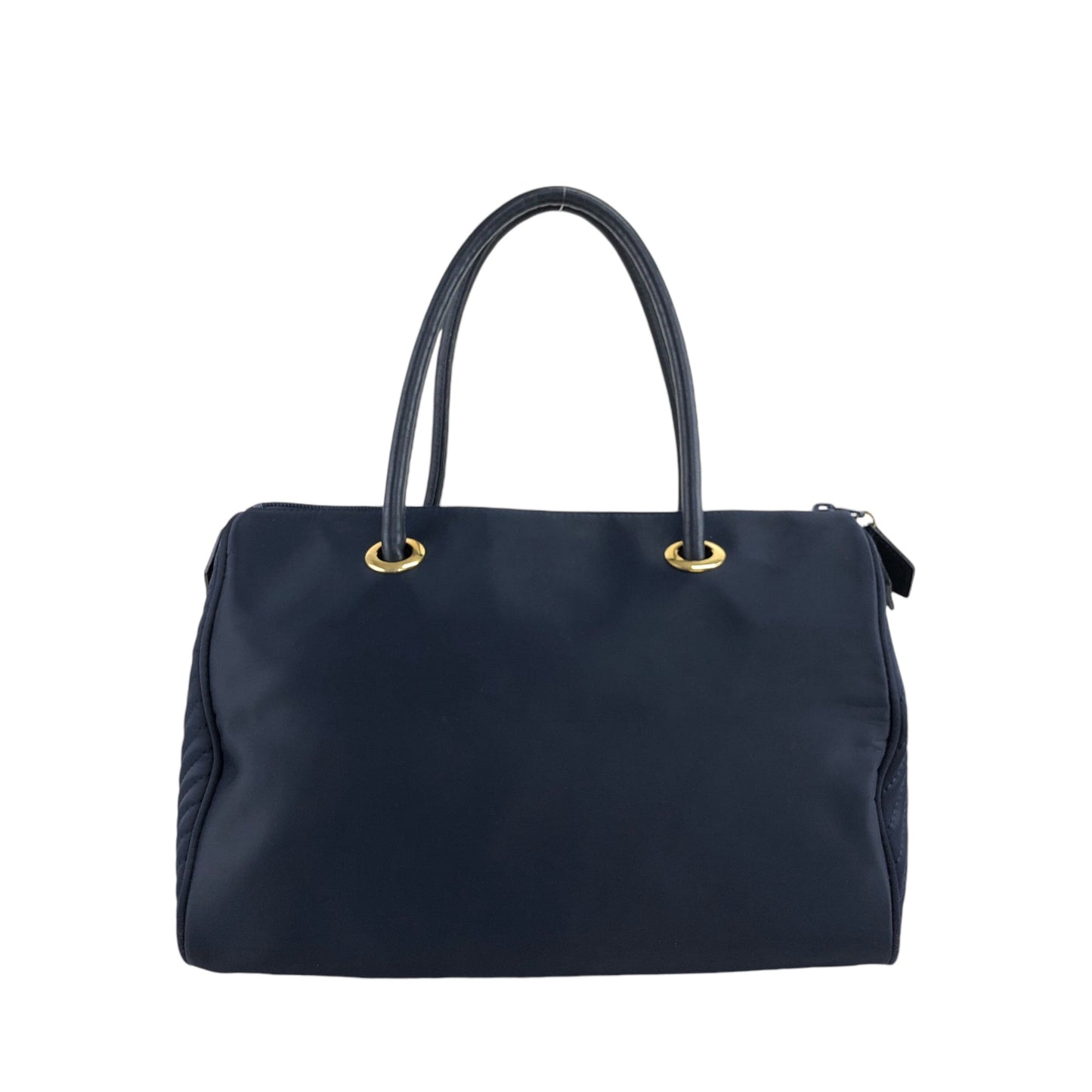 Yves Saint Laurent YSL 標誌手袋波士頓包海軍藍復古 6dix6x