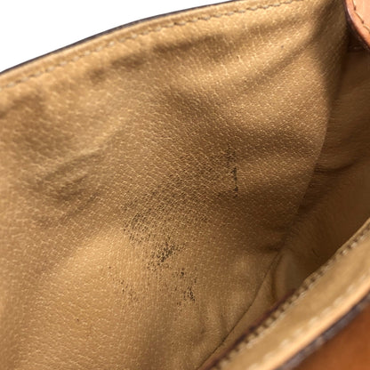 CELINE Macadam Horse Bit Shoulder bag Brown Vintage ydcmjg