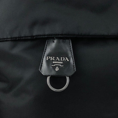 PRADA Tessuto Triangle Logo Two-way Handbag Shoulder bag Black BN1959 Vintage 3tmht8