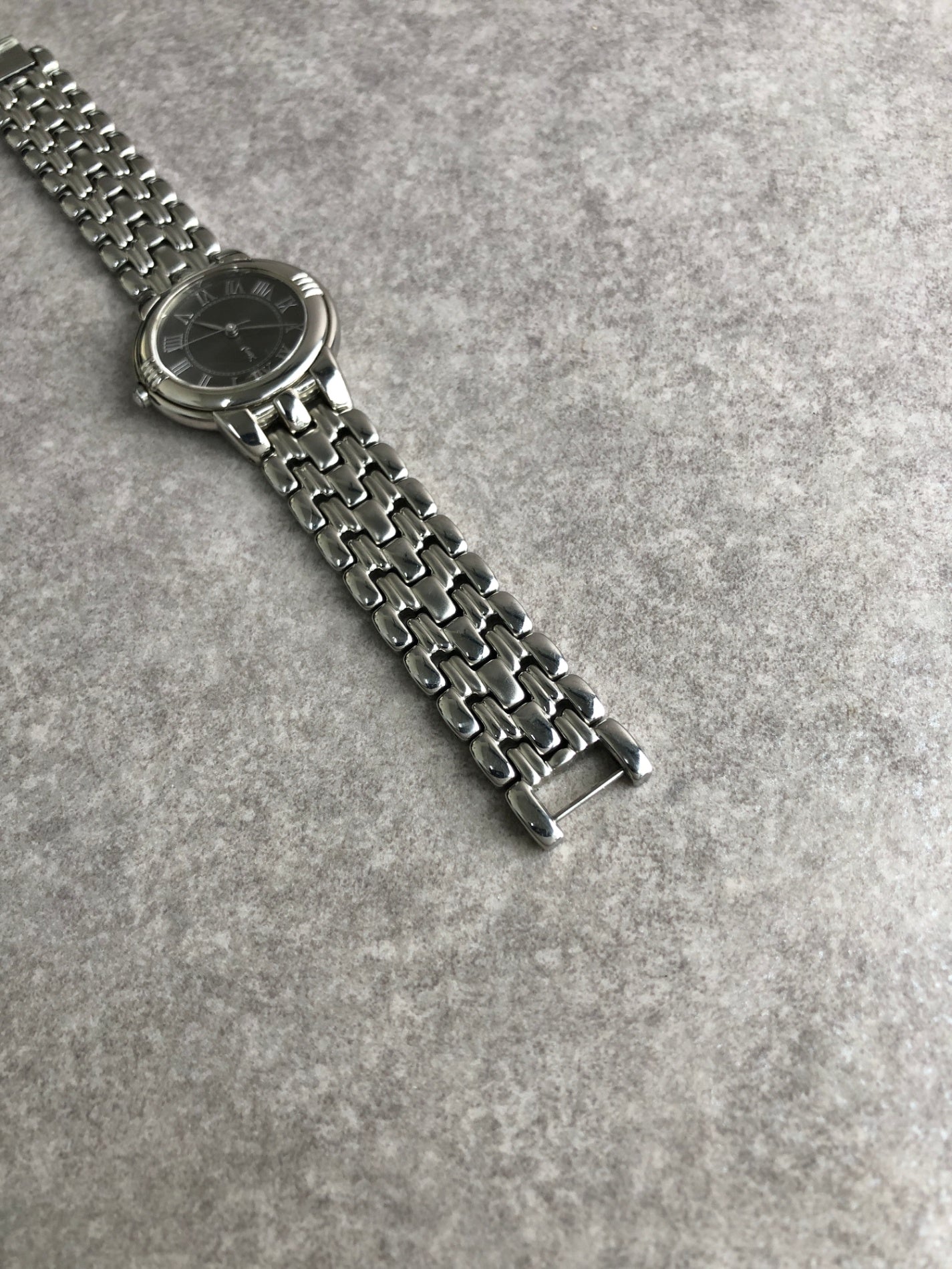 Yves Saint Laurent Quartz Watch Silver Vintage zhgbeb