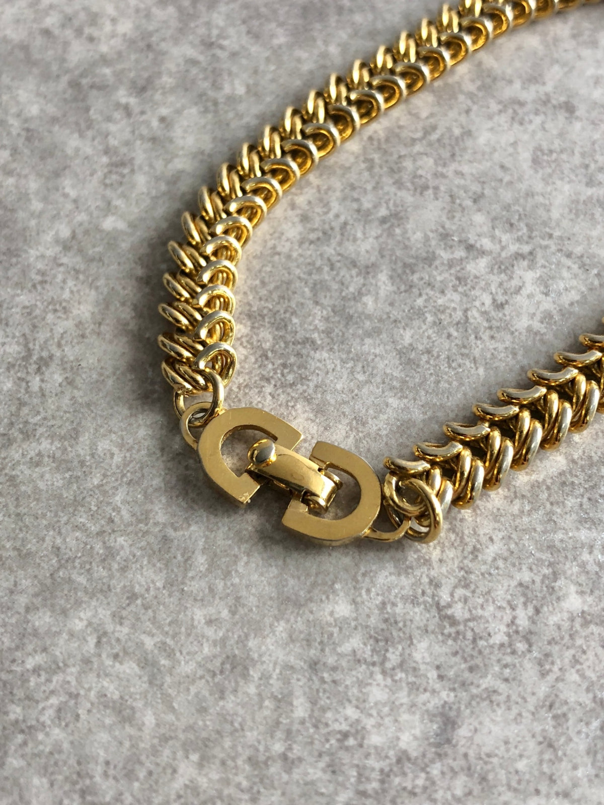 Christian Dior Bracelet Gold Vintage tz64jm