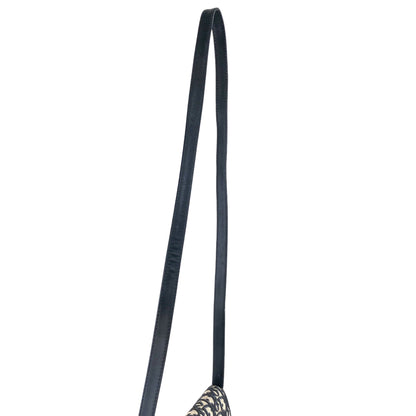 Christian Dior Trotter CD Logo 單肩包 海軍藍 復古 sajty4