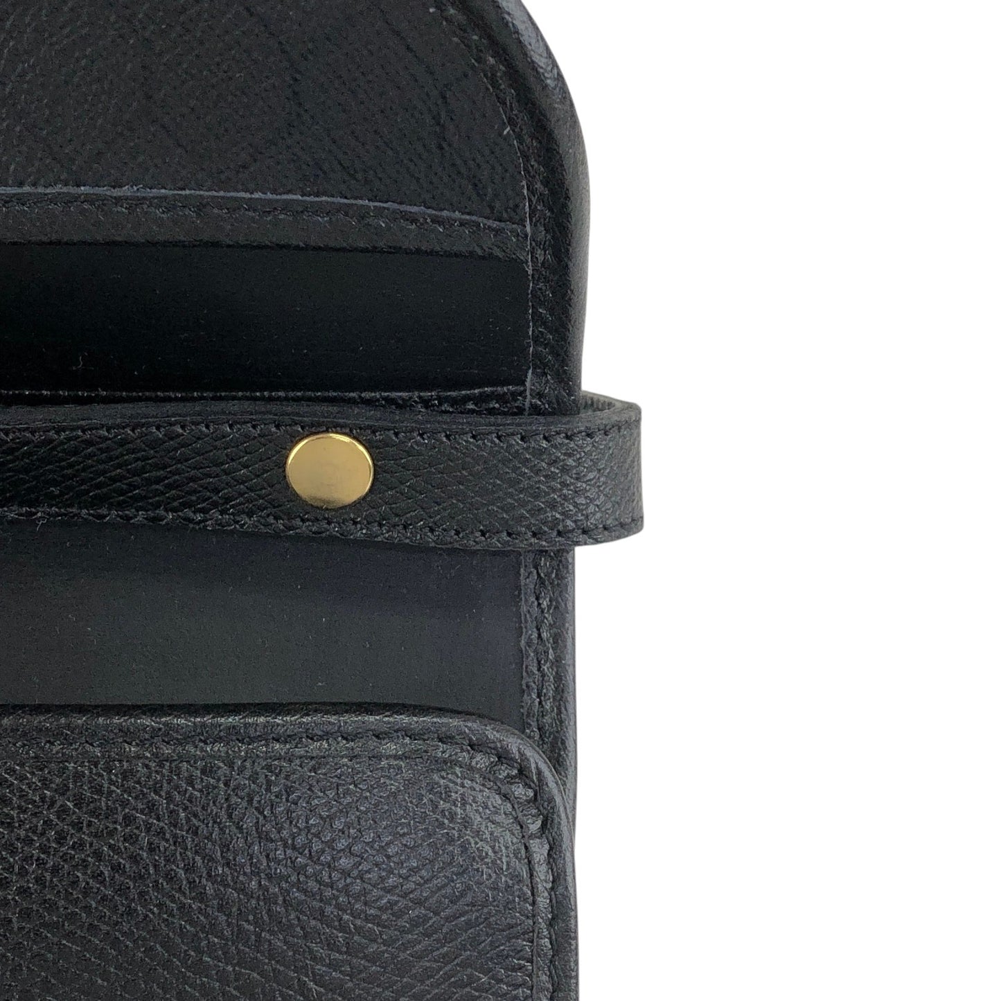 Christian Dior Logo Shoulder bag Black Vintage sghab4