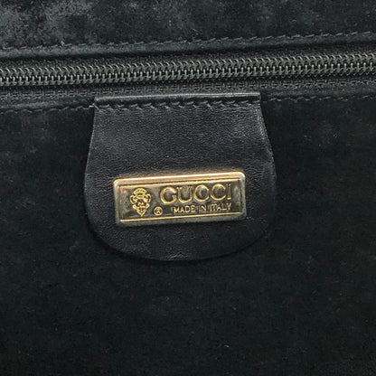 GUCCI GG Logo Shoulder bag Black Vintage pj5ztj