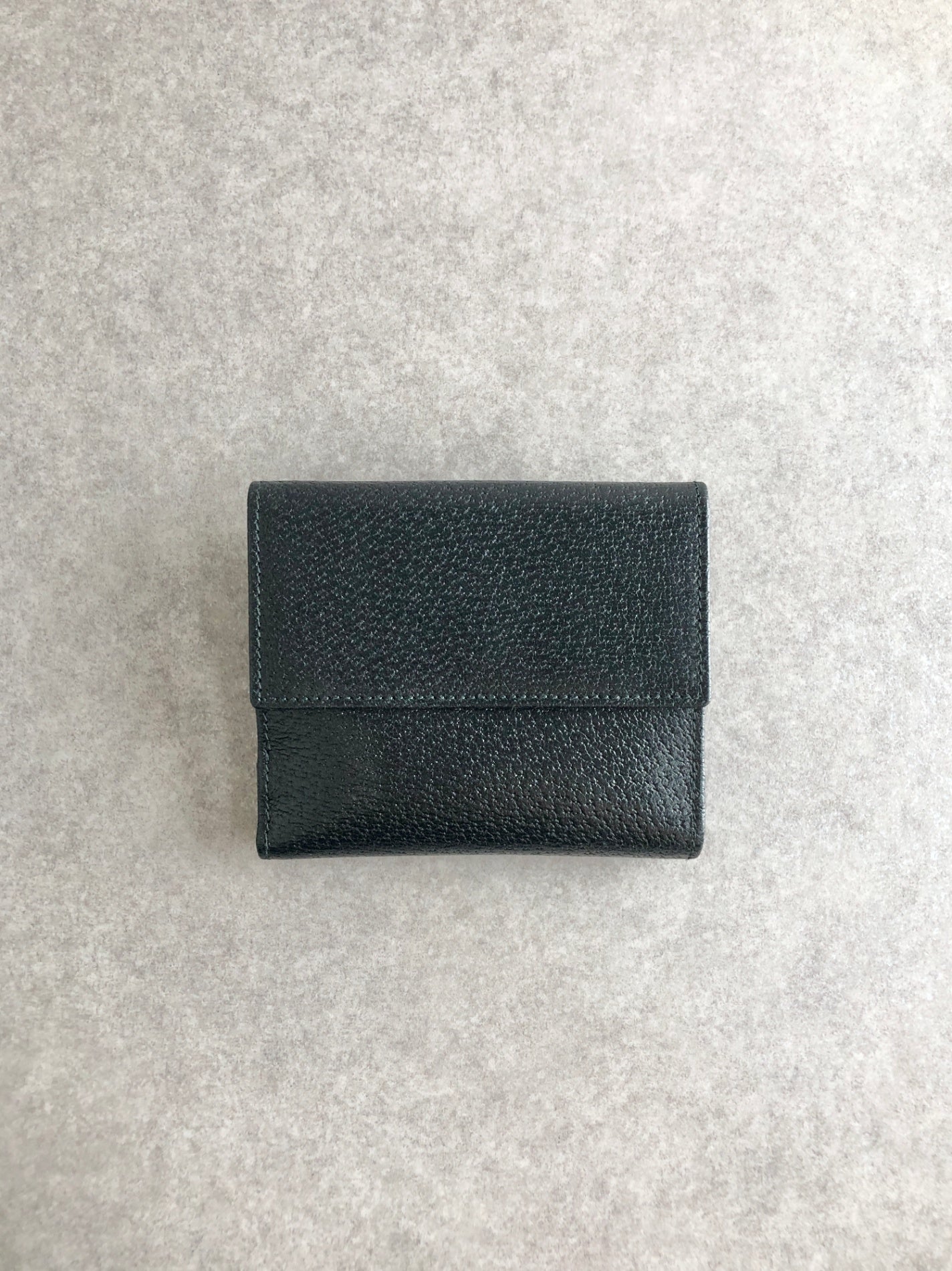 GUCCI Folded Wallet Black Vintage 8y2ge6