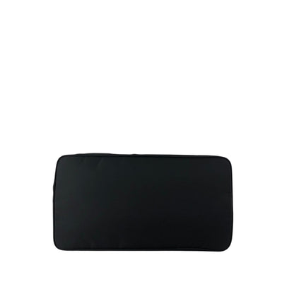 PRADA Tessuto Triangle Logo Handbag Totebag Black Vintage cxhrm8