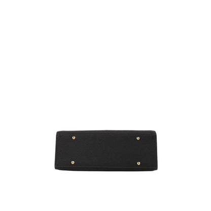 CELINE Gancini Two-way Handbag Shoulder bag Black Vintage hyifjs