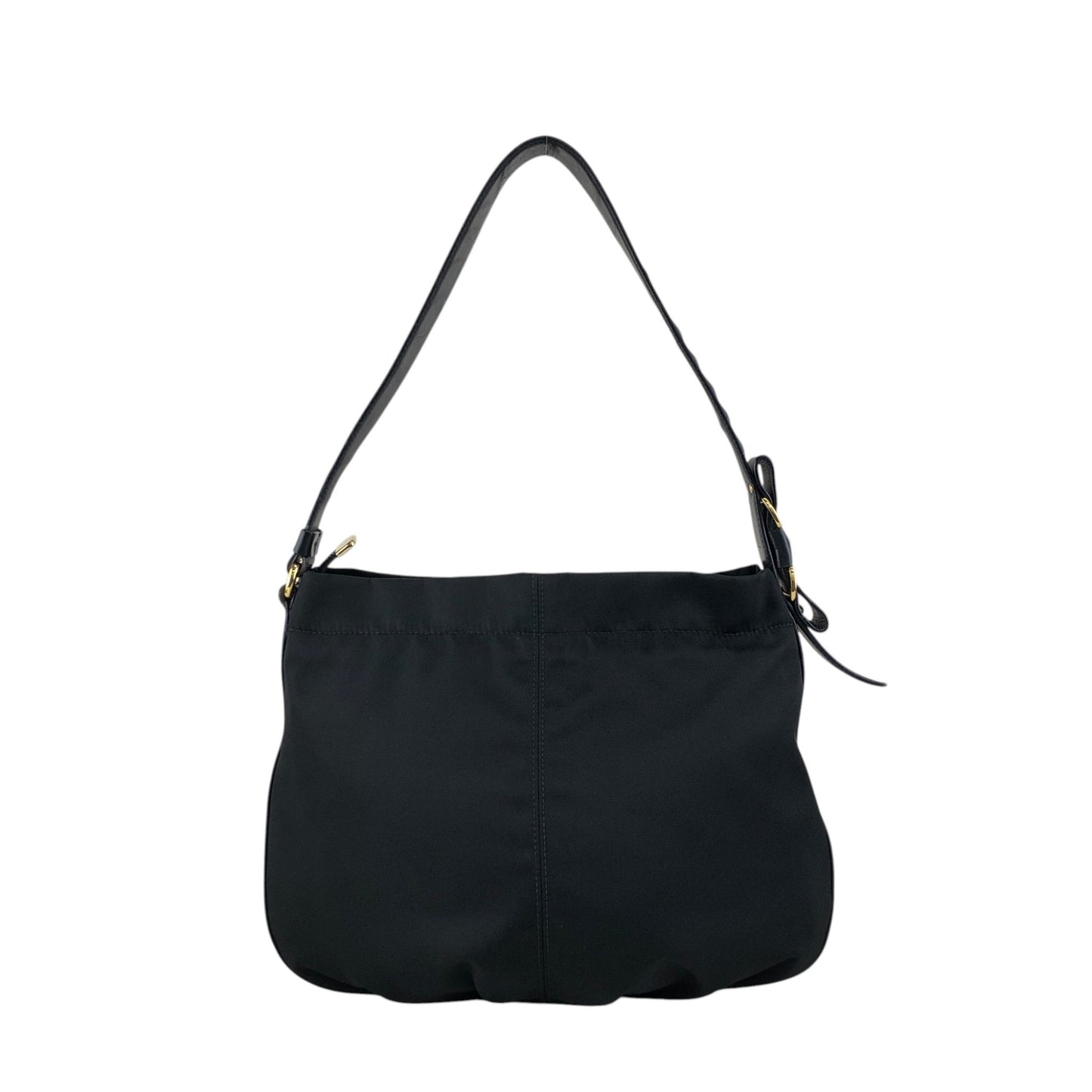 Salvatore Ferragamo Ribbon Shoulder bag Black Vintage n4v8km