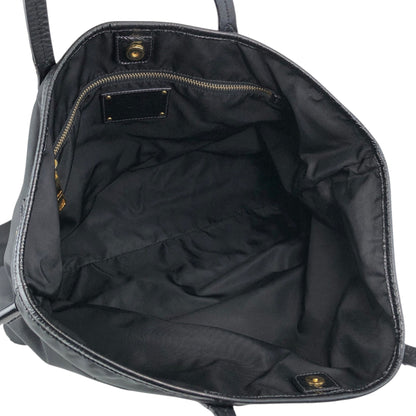 PRADA Logo Totebag Black Vintage 3h573h