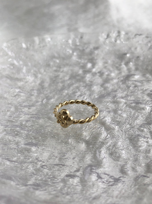 CHANEL Ring Gold Vintage jzbu5f