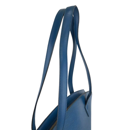 LOUIS VUITTON Epi Totebag Blue Vintage w832e5