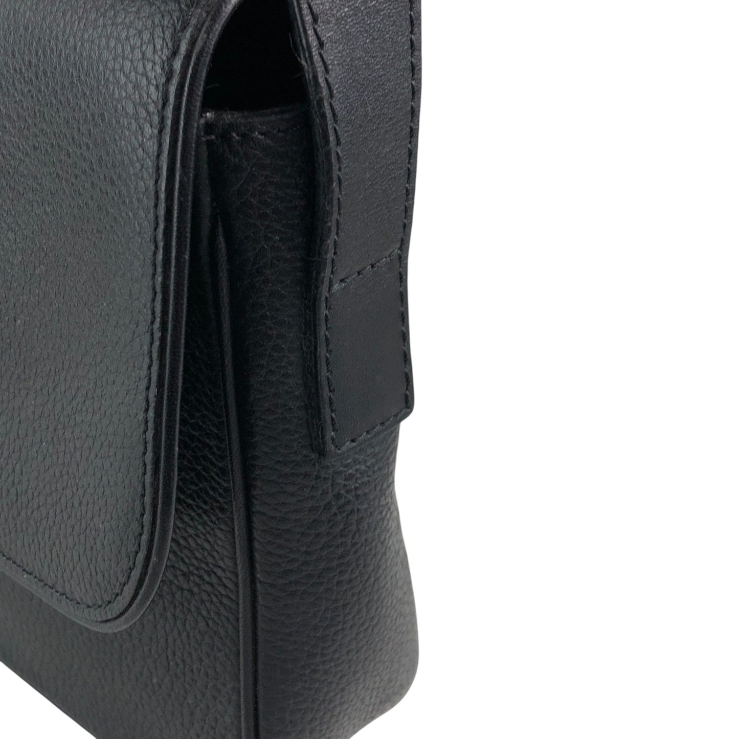 CELINE Toggle Clasp Shoulder bag Black Vintage 6i3ni8