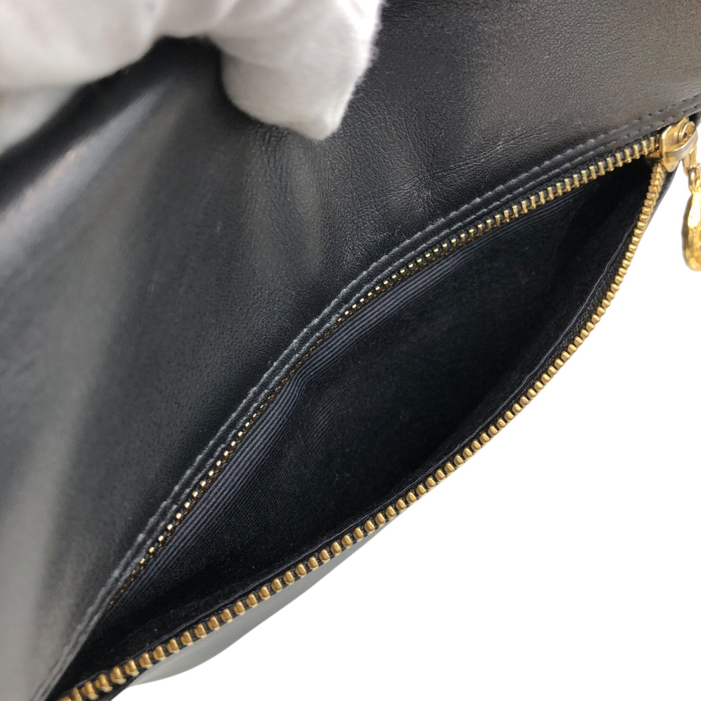 GIVENCHY Logo Shoulder bag Black Vintage c78vb7