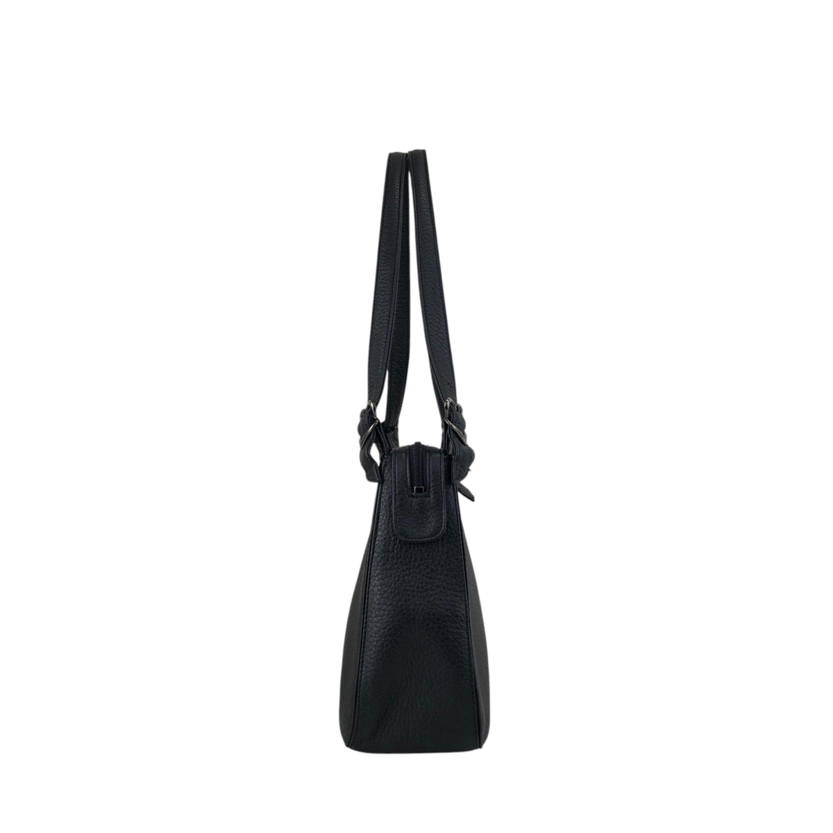 Yves Saint Laurent Logo Shoulder bag Black Vintage 2mp2vx