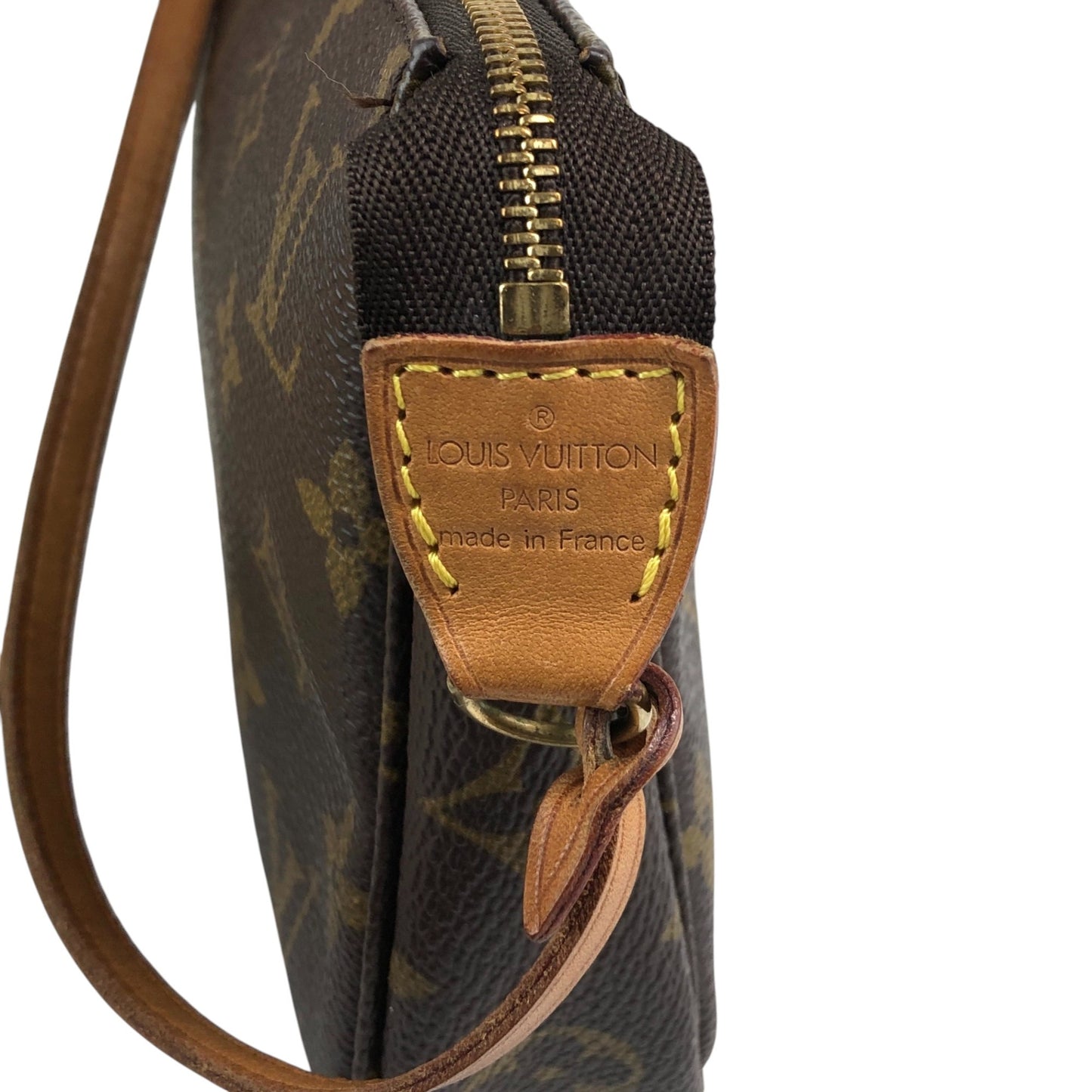 LOUIS VUITTON Monogram Small Shoulder bag Brown Vintage mmy3za