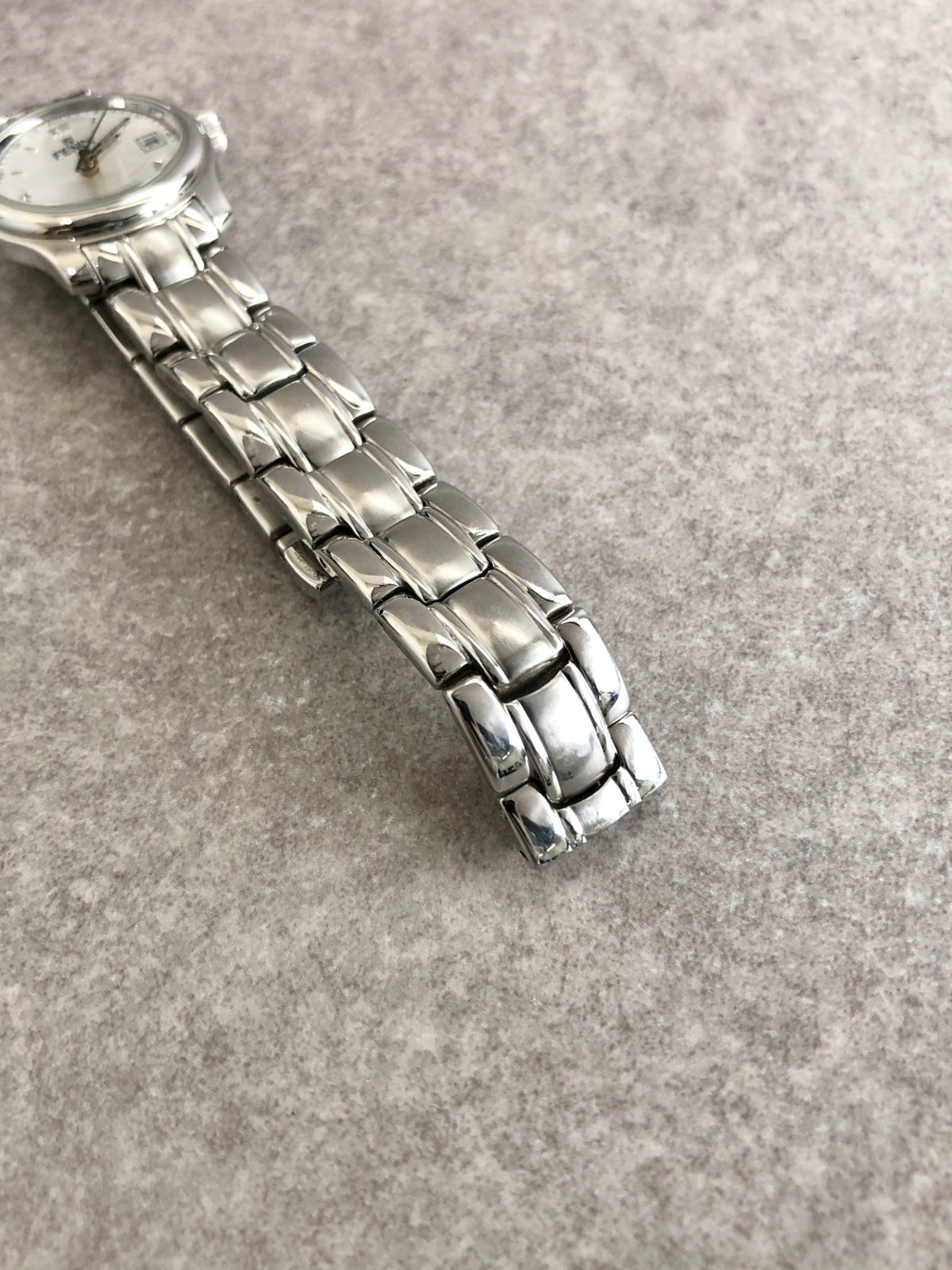 FENDI Quartz Watch Silver 210L Vintage 7n3fw5