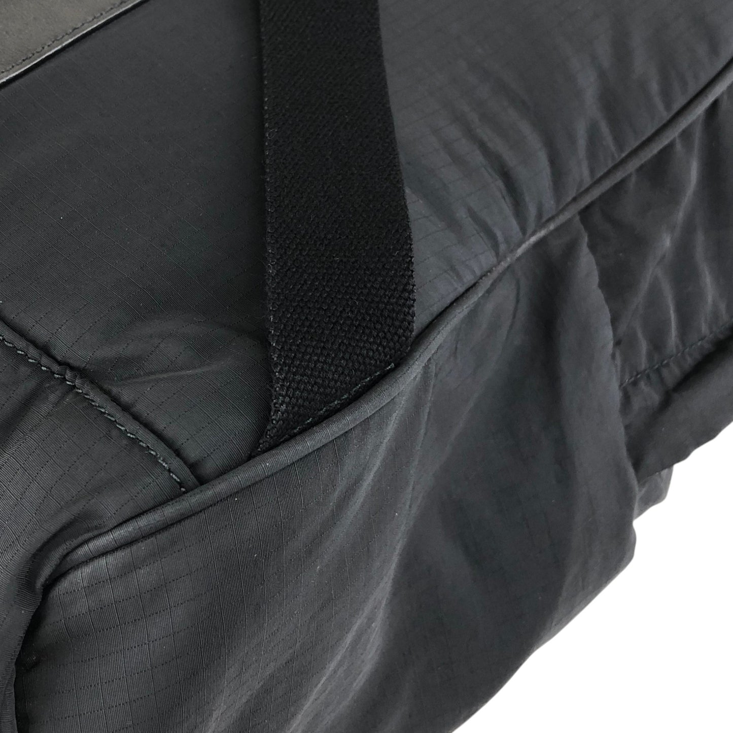 Yves Saint Laurent Logo Backpack Black Vintage 7tw3dp